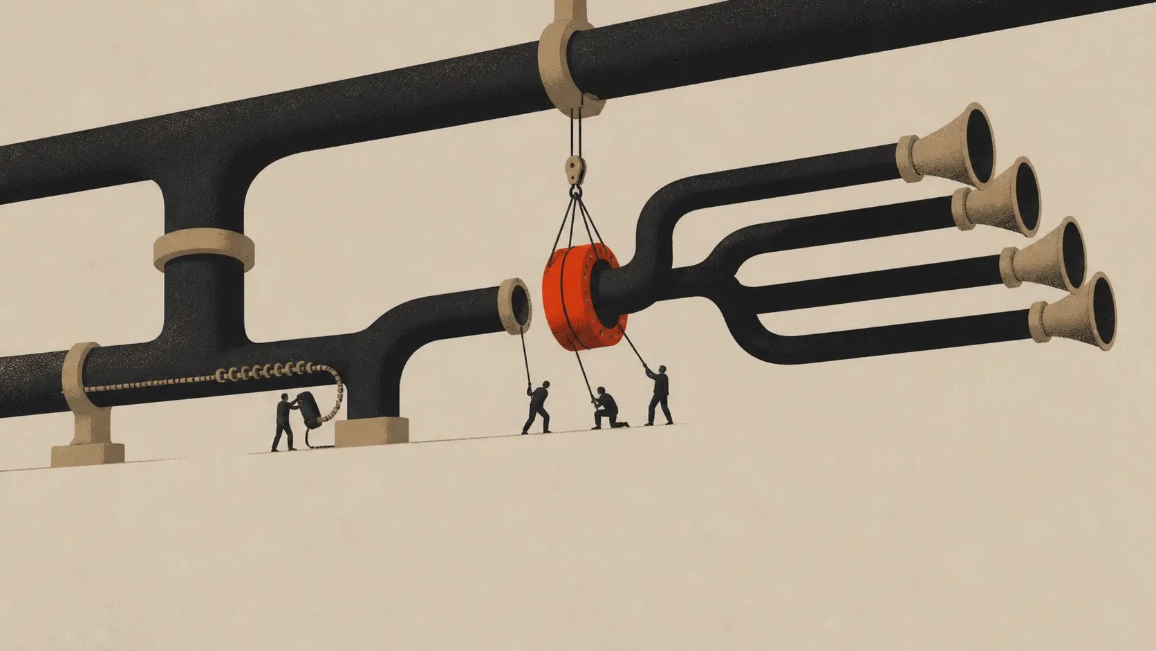 Civic Assembly-illustratie — Voorbeeld 1